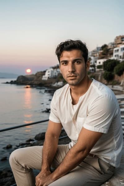 Dimitrios - AI companion character on Ruby Chat